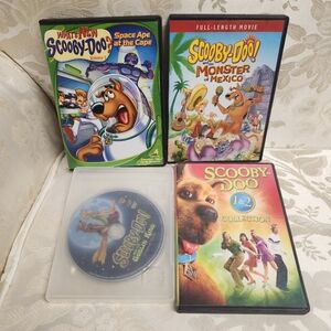 Scooby-Doo DVD Lot Scooby-Doo 2 Scooby-Doo Monster Of Mexico , Space Ape